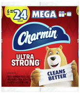 Charmin Ultra Strong 61111 Toilet Paper, Paper